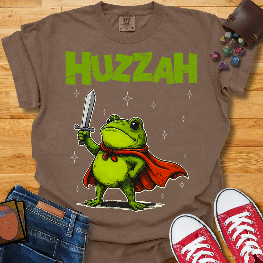 Huzzah Frog Shirt