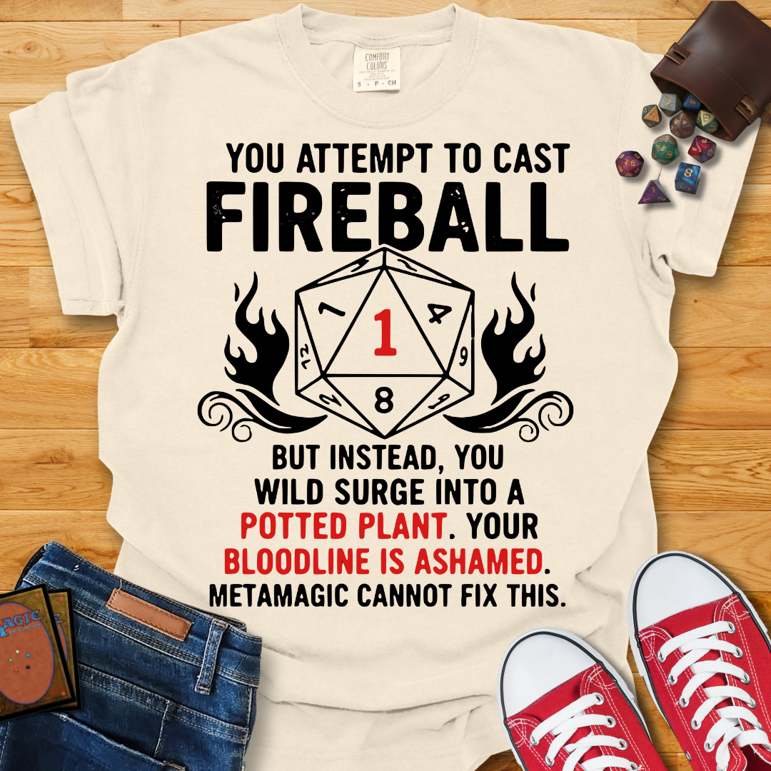 Cast Fireball Shirt