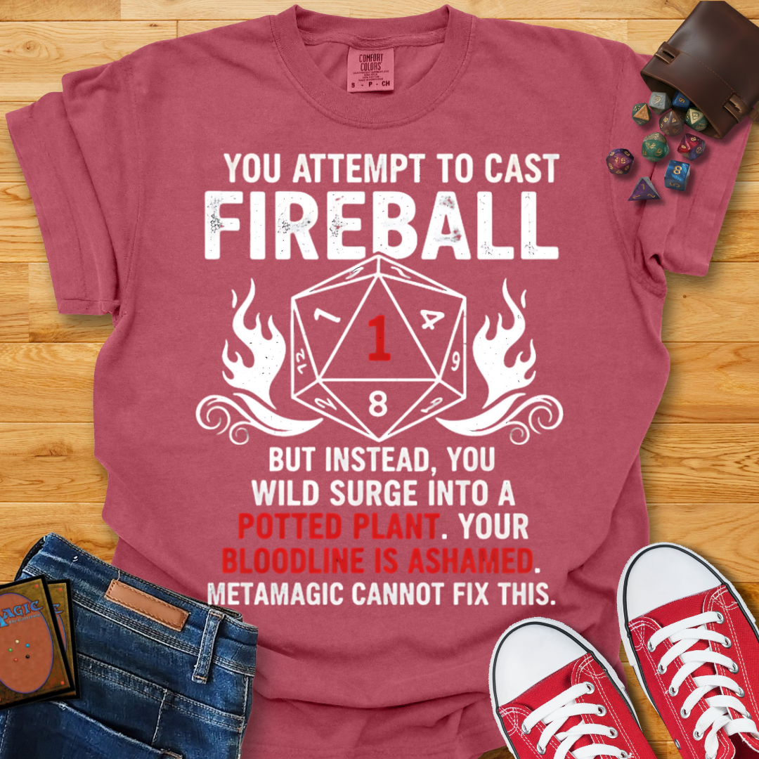 Cast Fireball Shirt