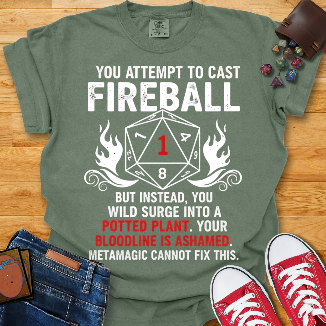 Cast Fireball Shirt