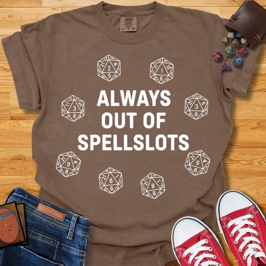 Out Of Spellslots Shirt