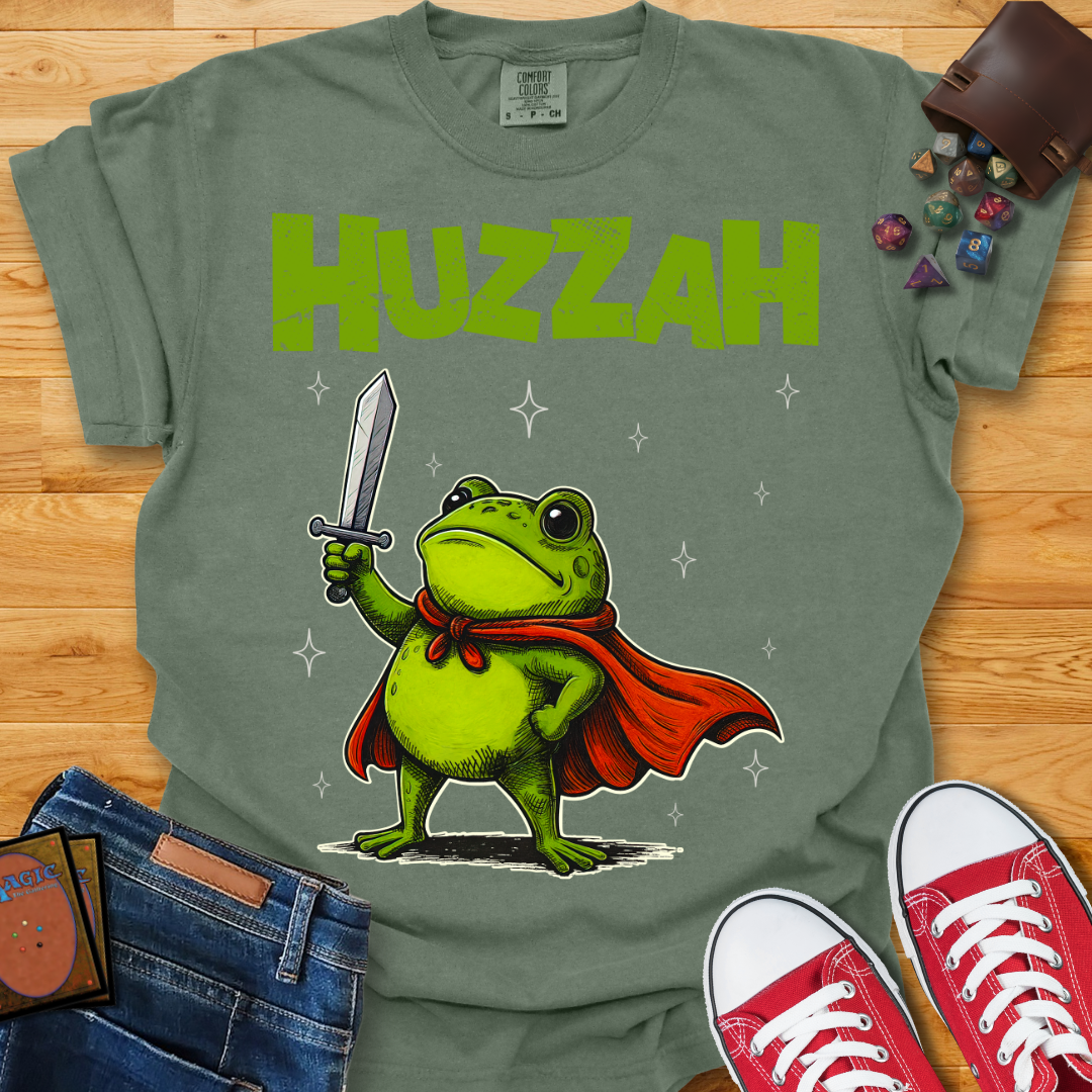 Huzzah Frog Shirt
