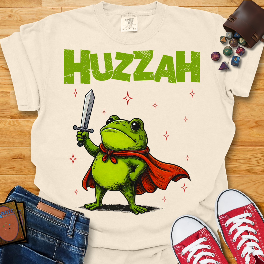 Huzzah Frog Shirt