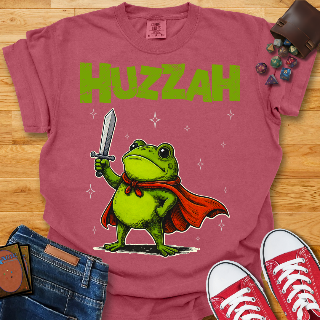 Huzzah Frog Shirt