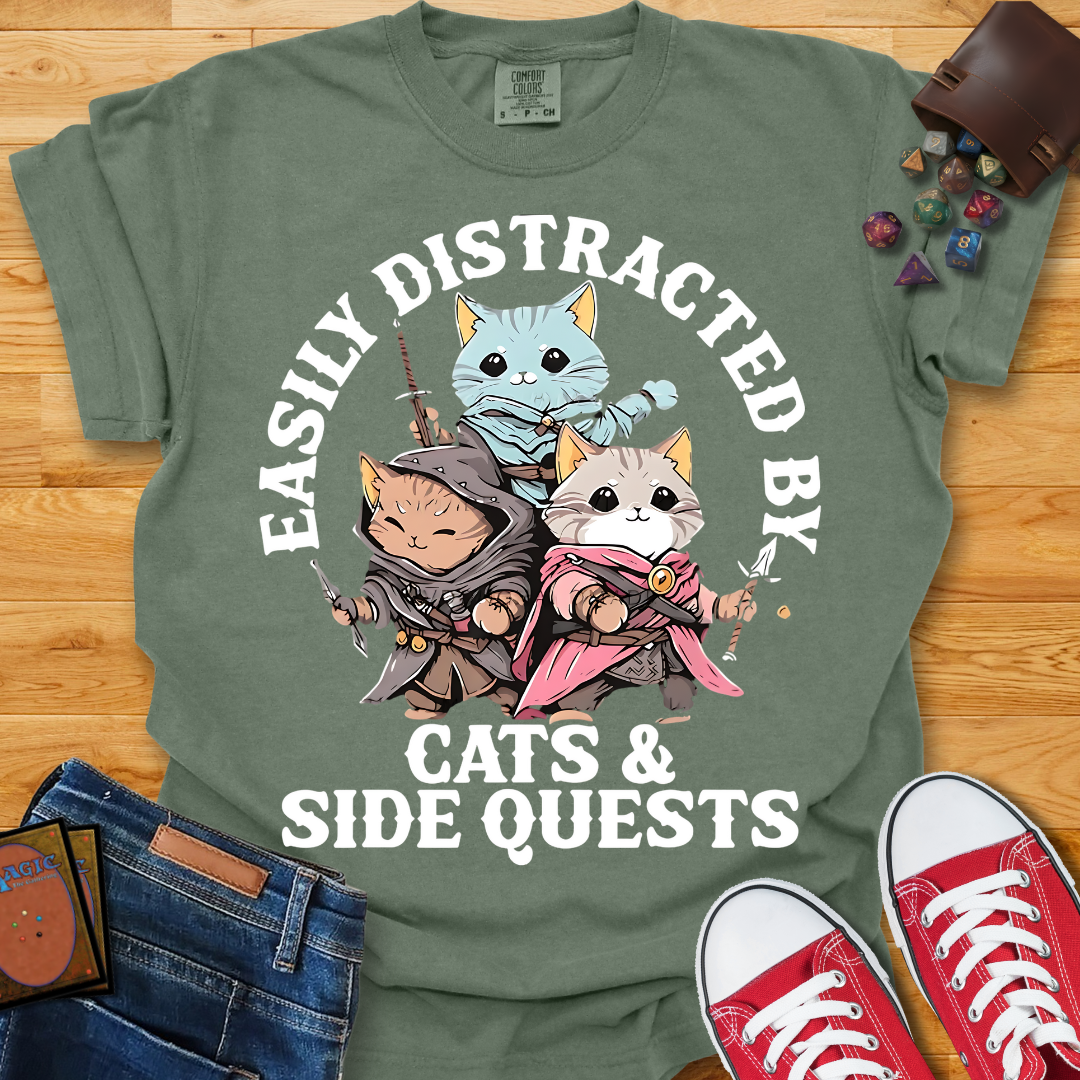 Cats & Side Quests Shirt