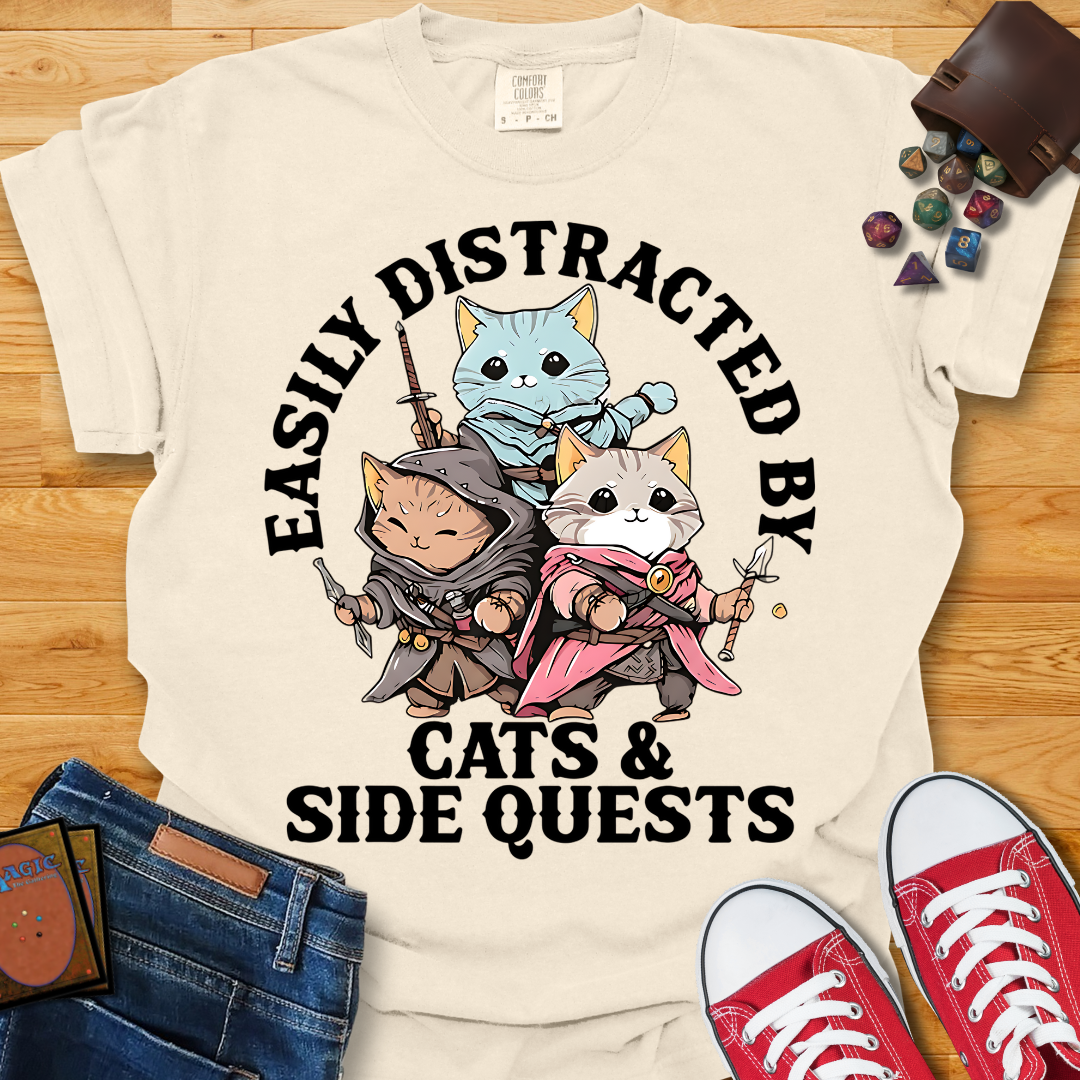 Cats & Side Quests Shirt