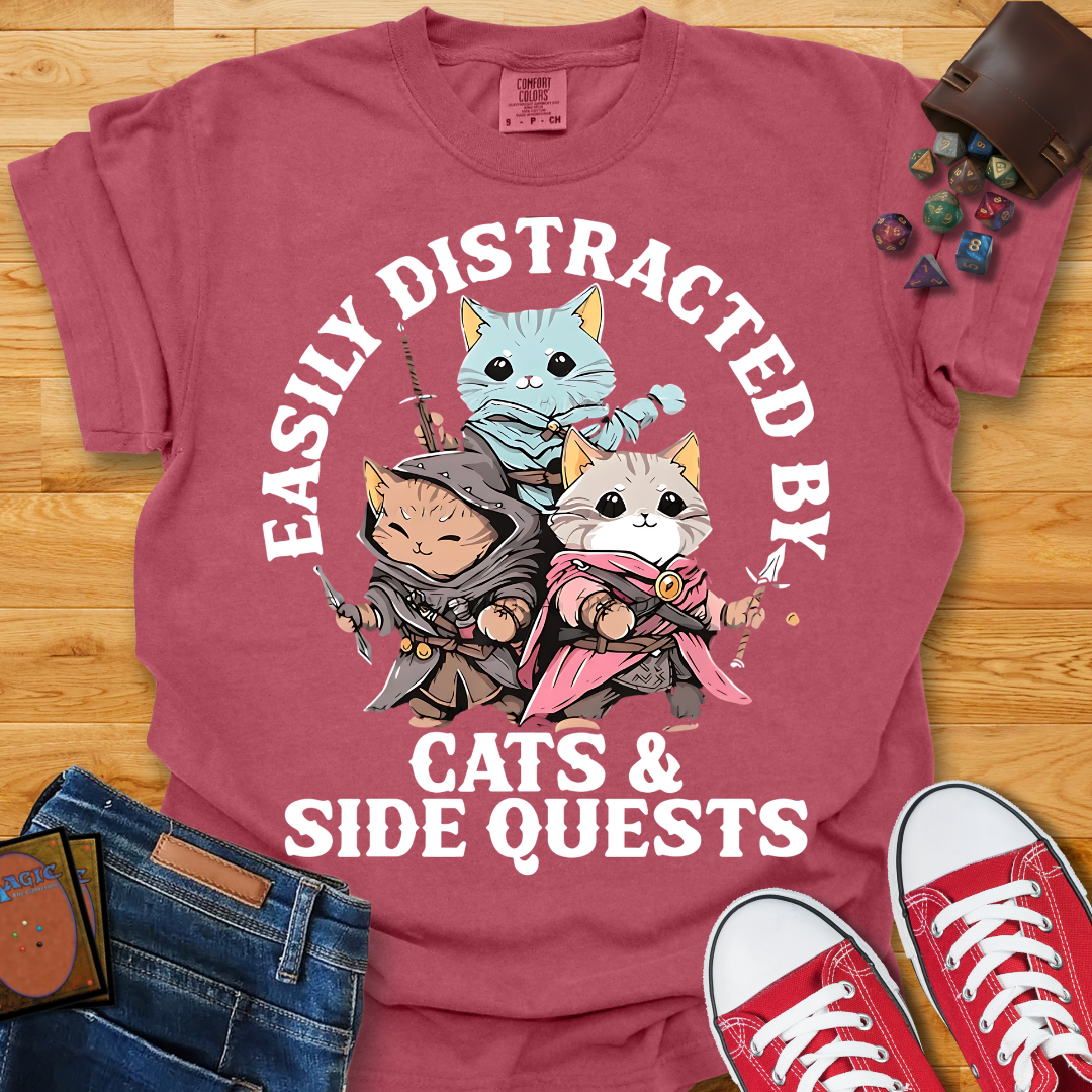 Cats & Side Quests Shirt