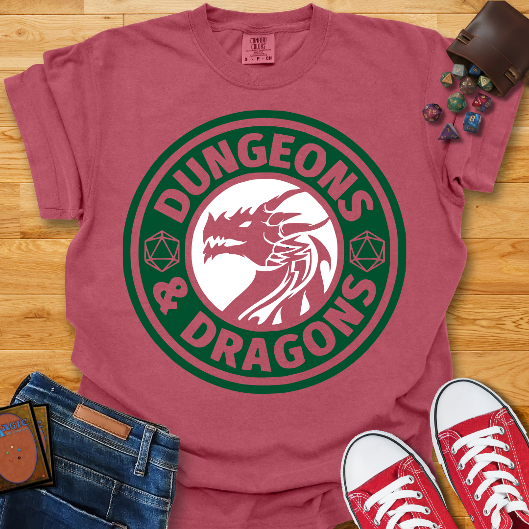 DnD Coffee Shirt