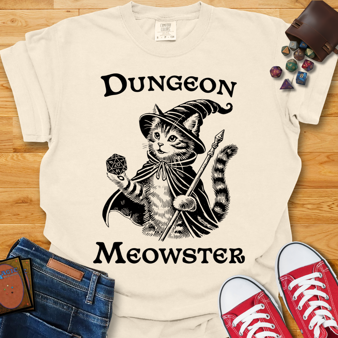 Dungeon Meowster Shirt