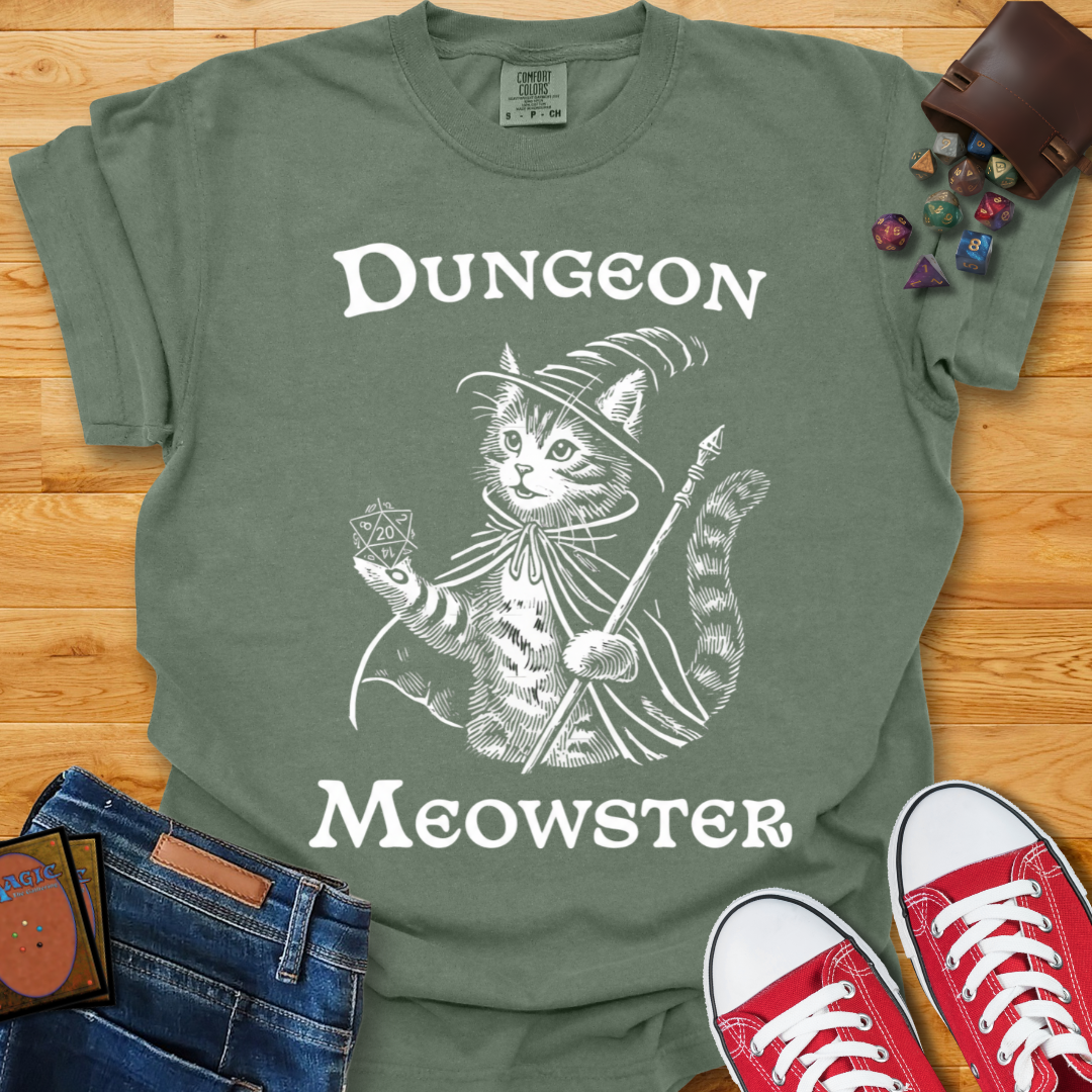 Dungeon Meowster Shirt