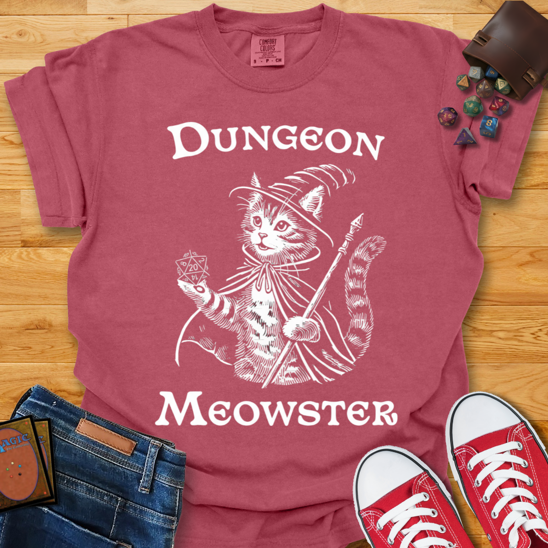 Dungeon Meowster Shirt