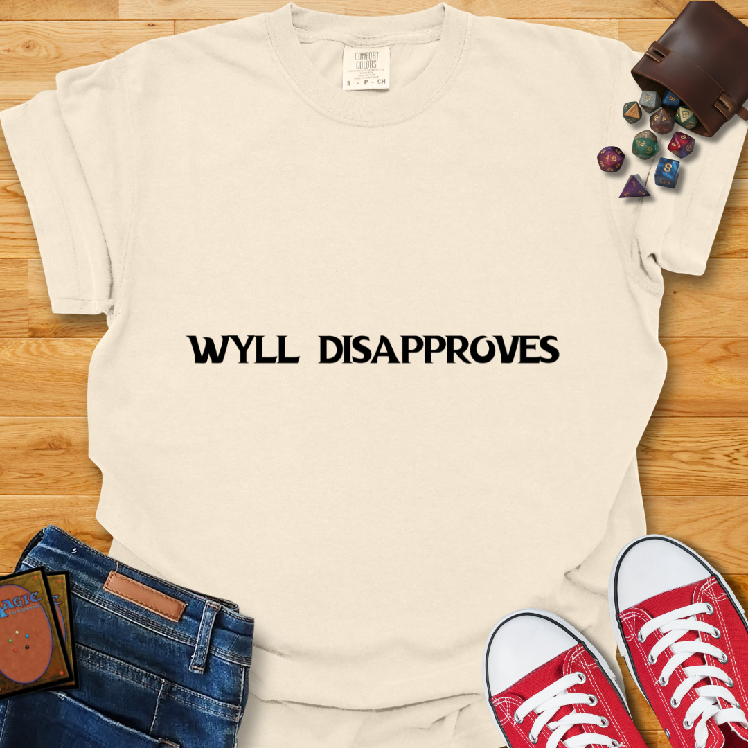 Wyll Disapproves Shirt